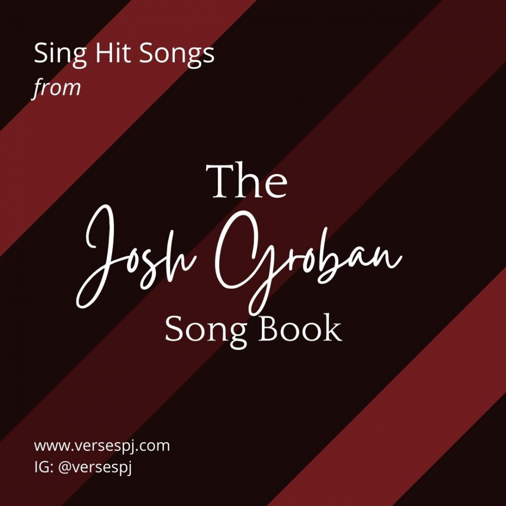 Sing hit songs by Josh Groban