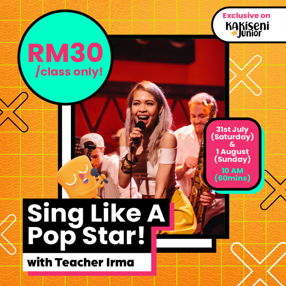 Sing Like A Pop Star! With Teacher Irma